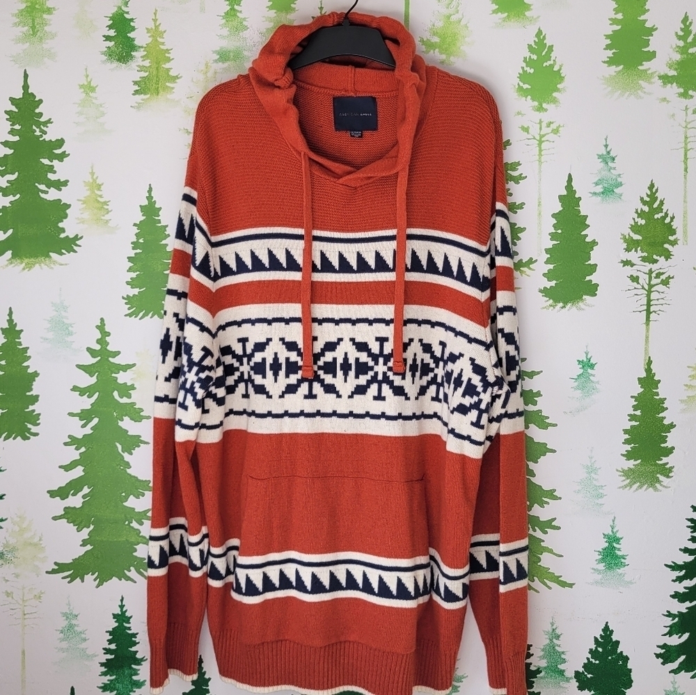 American Eagle Outfitters Hooded Sweater.